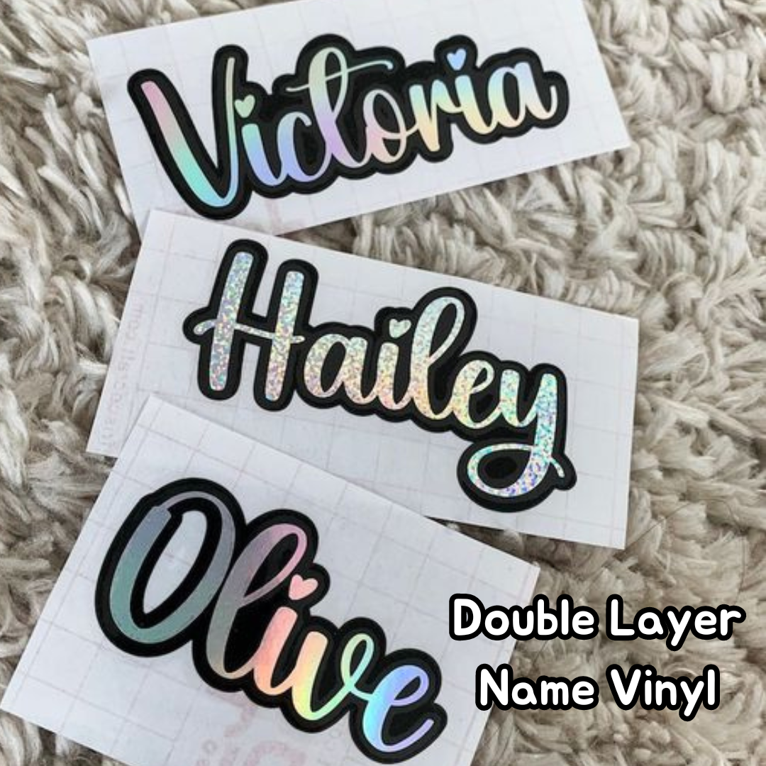 Custom Name Vinyl Decal