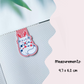 Reindeer Cat Magnetic Bookmark