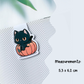 Pumpkin Cat Magnetic Bookmark