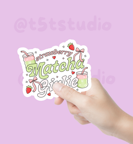 Strawberry Matcha Girlie