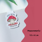 One More Chapter Mushroom Magnetic Bookmark
