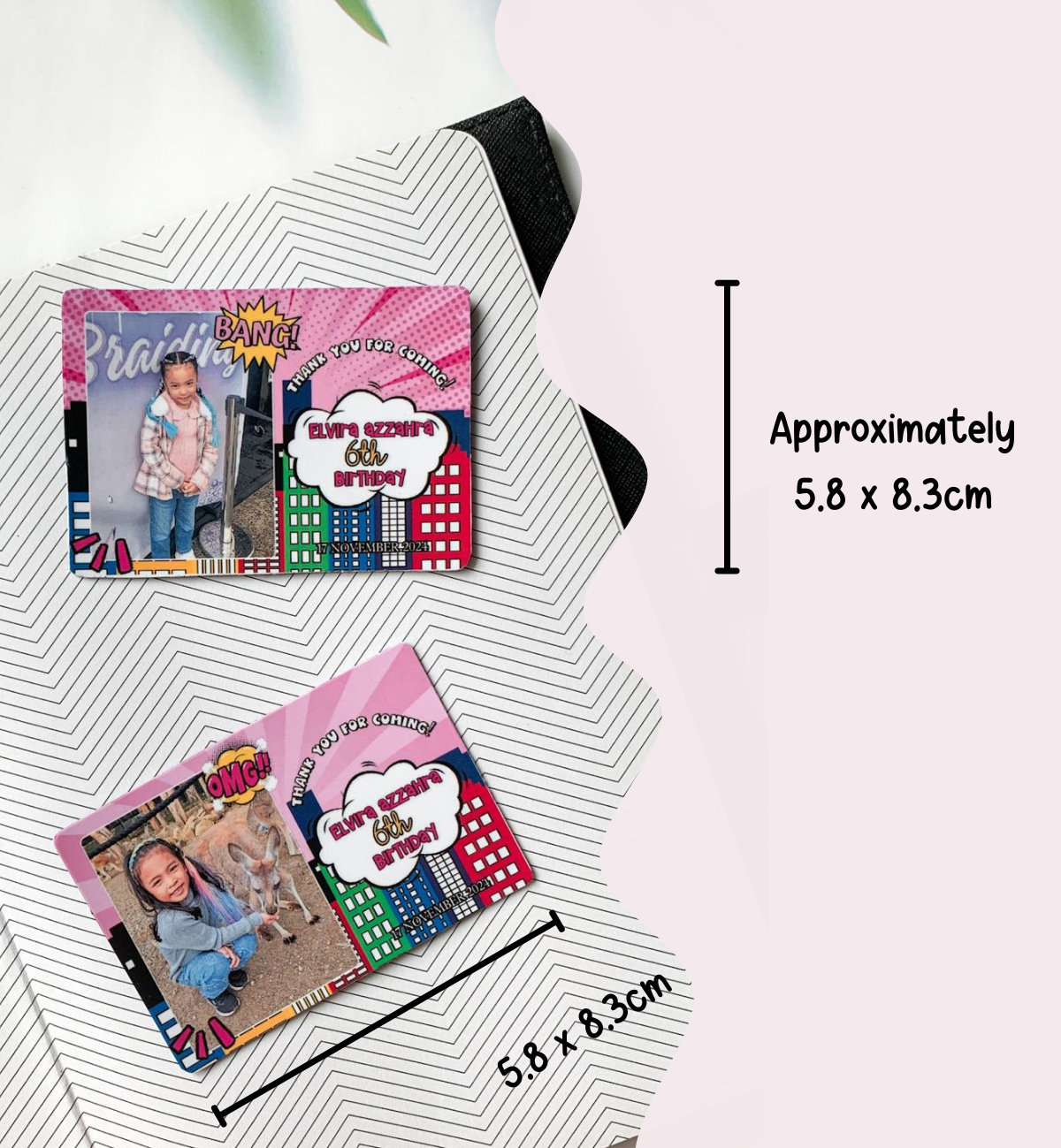 Children's Day ATM Size Magnet [Min. 8 Pieces]