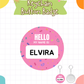 Keychain Button Badge