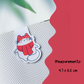 Sweater Winter Cat Magnetic Bookmark
