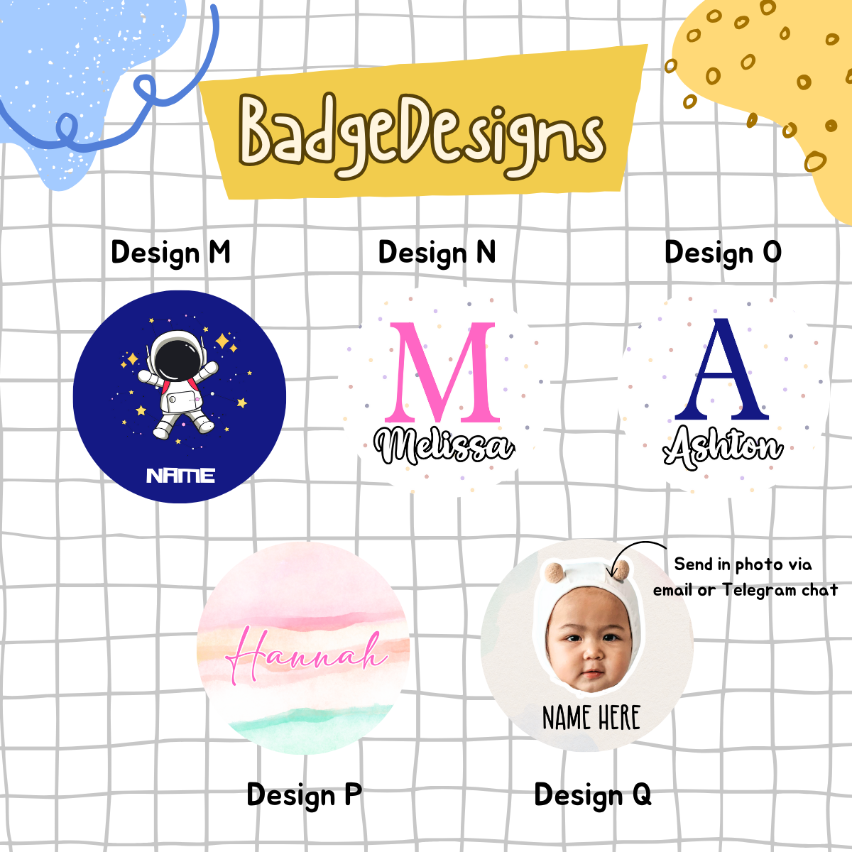 Keychain Button Badge