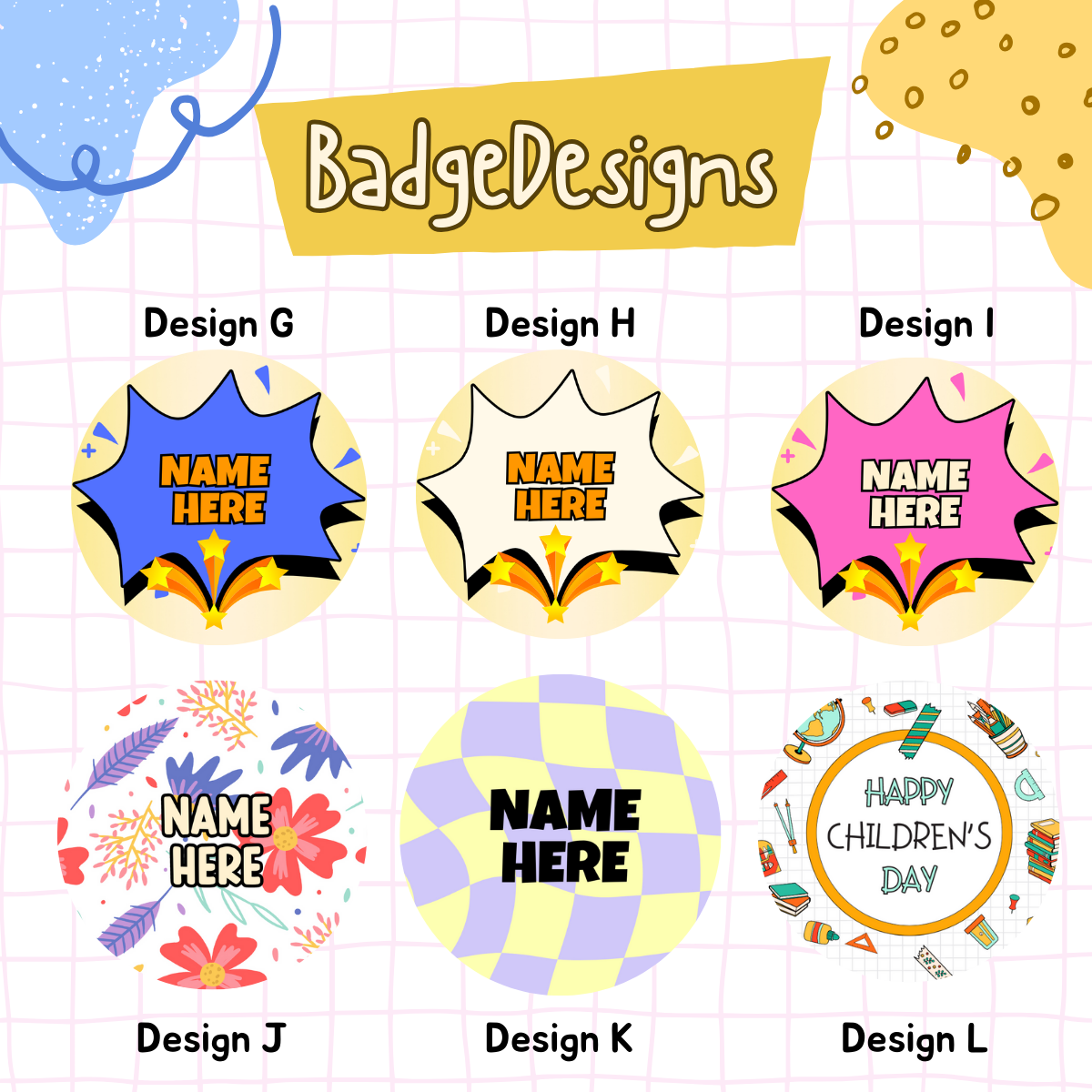 Pin-Back Button Badge