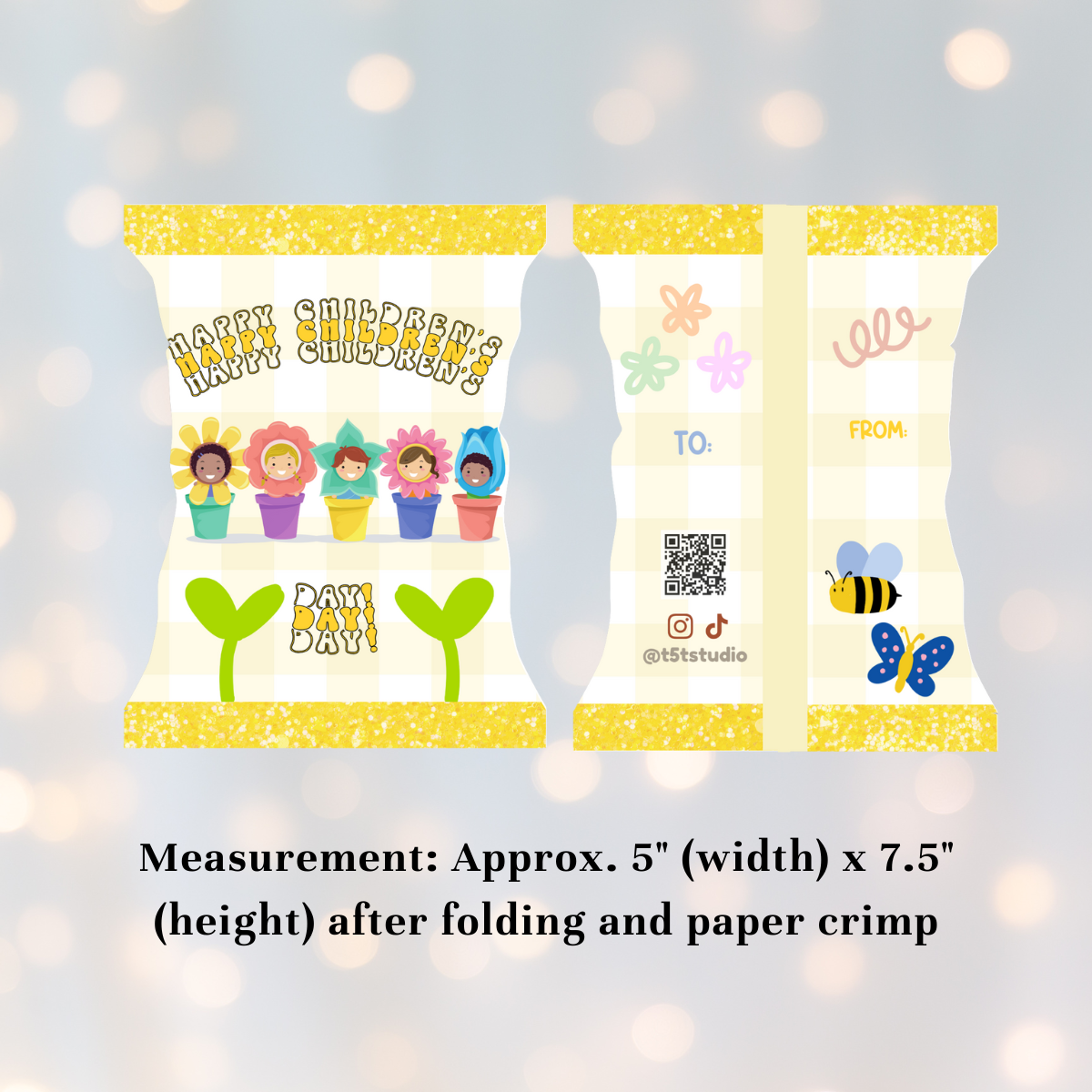 Children's Day Chip Bag [Min. 10 pieces]