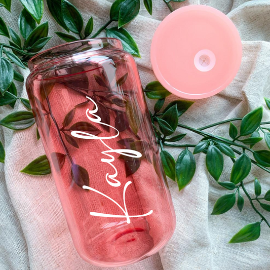 Custom Name - Jelly Glass Cup