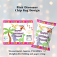 Dinosaur Chip Bag [Min. 10 pieces]