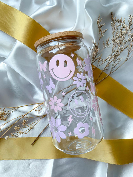 Retro Smiling Floral