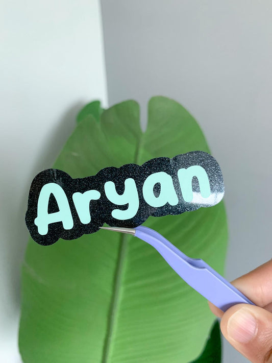 Custom Name Vinyl Decal