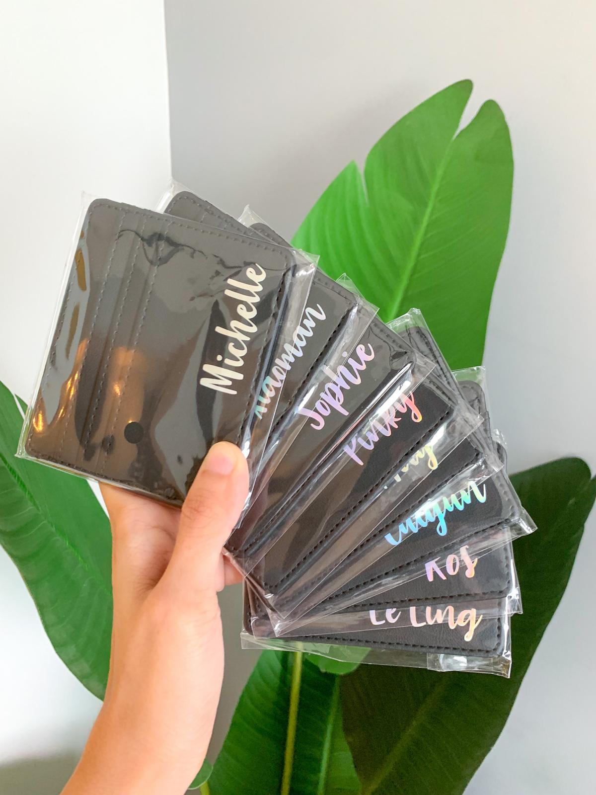 Custom Name Cardholder