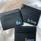 Custom Name Cardholder