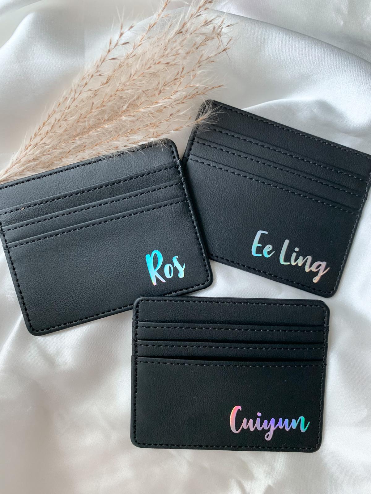 Custom Name Cardholder