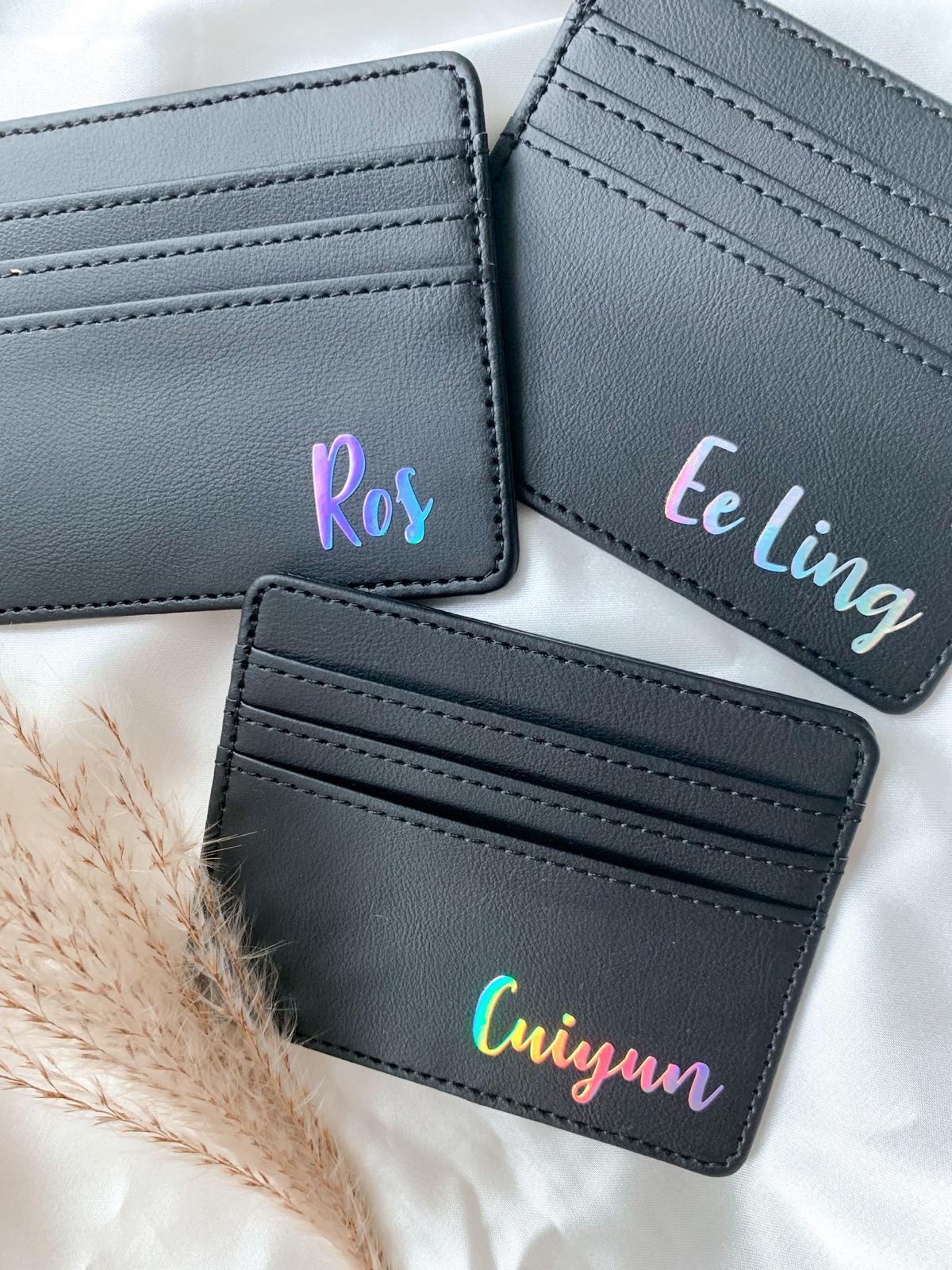 Custom Name Cardholder