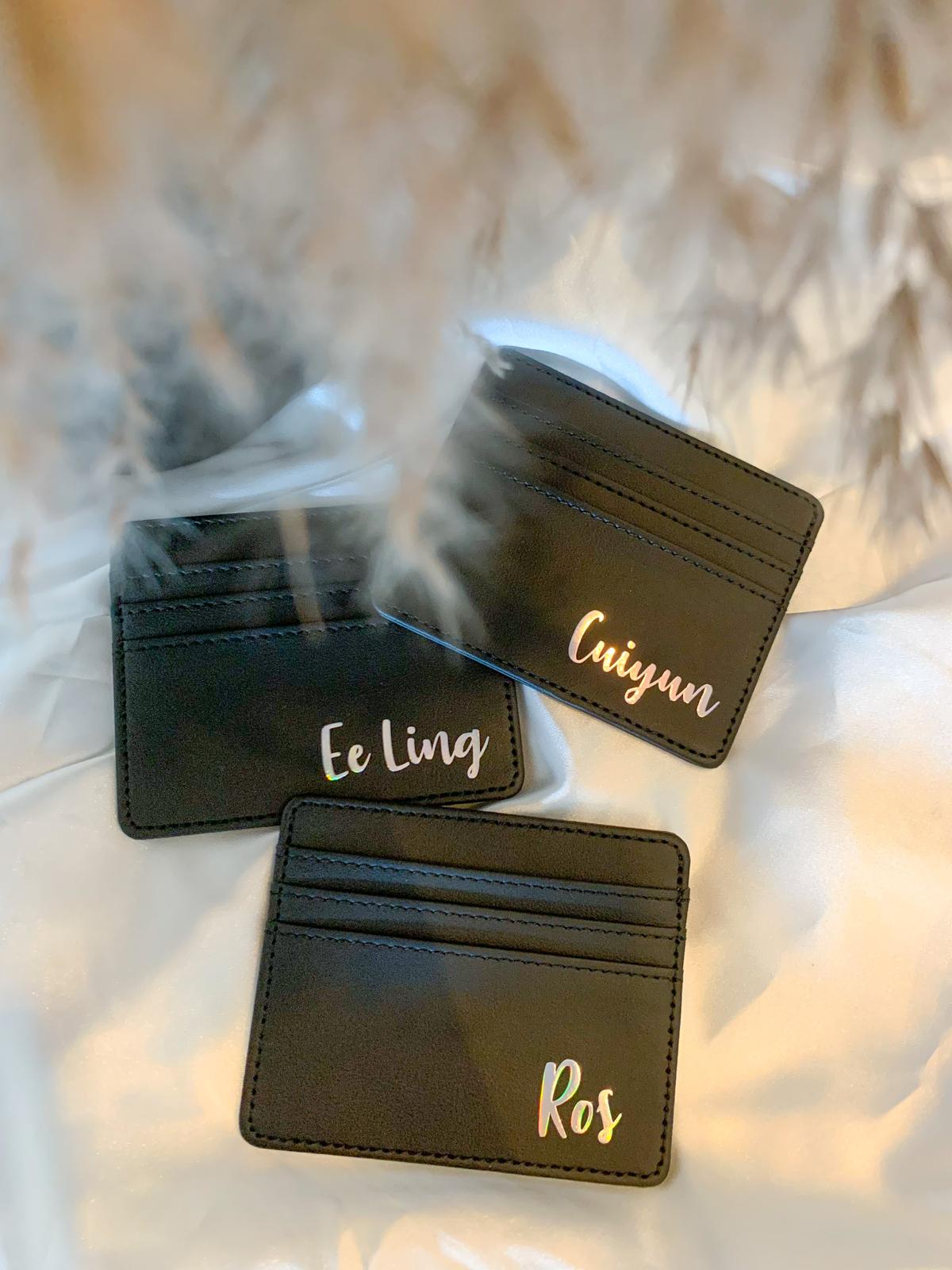 Custom Name Cardholder