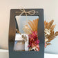 Flower Box with Tumbler/Glass Cup Gift Set