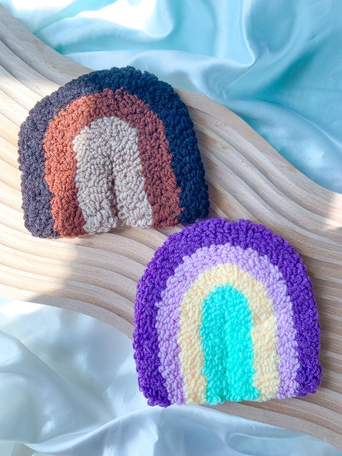 Punch Needle Coaster
