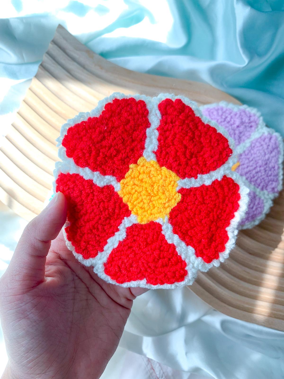 Punch Needle Coaster