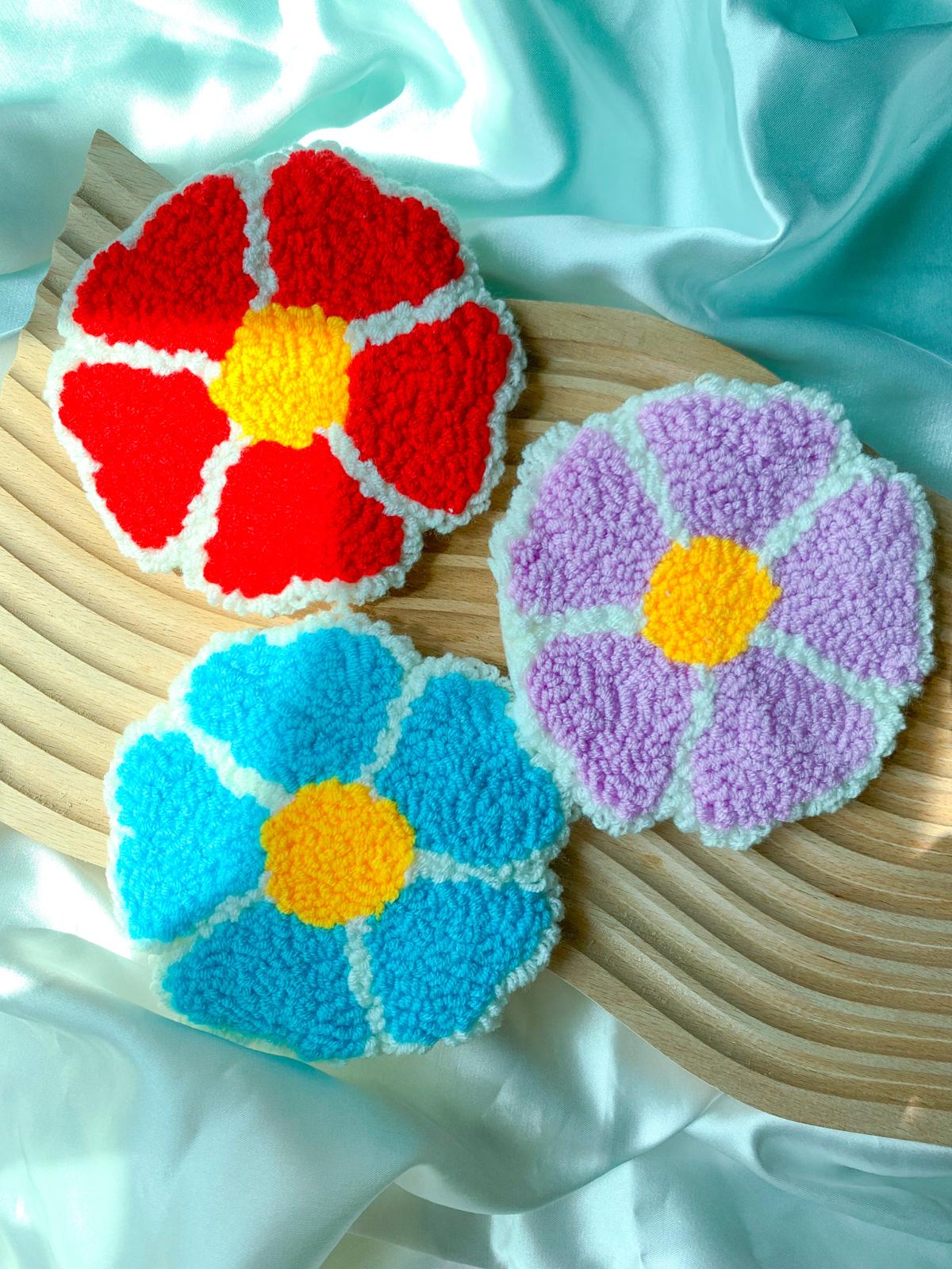 Punch Needle Coaster