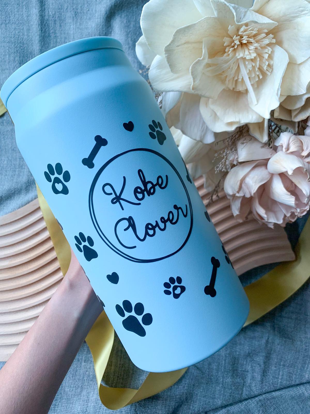 50oz Tumbler with Handle and Plastic Straw