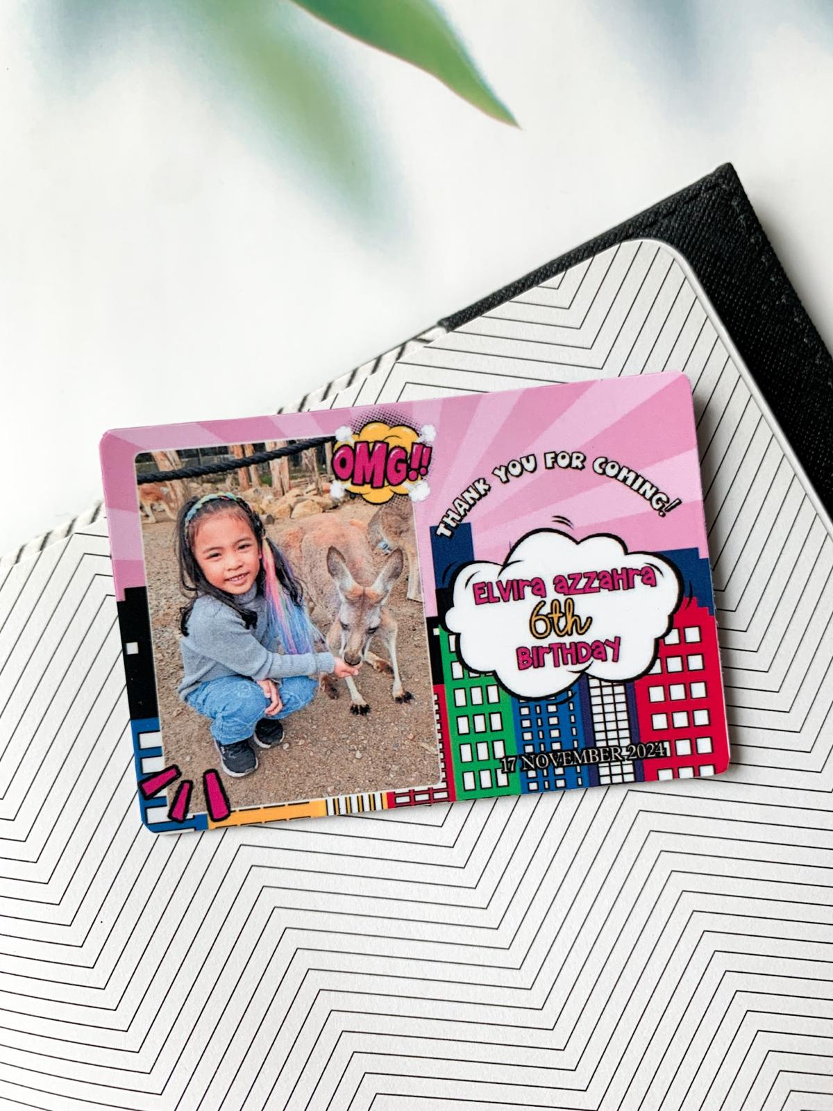 Children's Day ATM Size Magnet [Min. 8 Pieces]