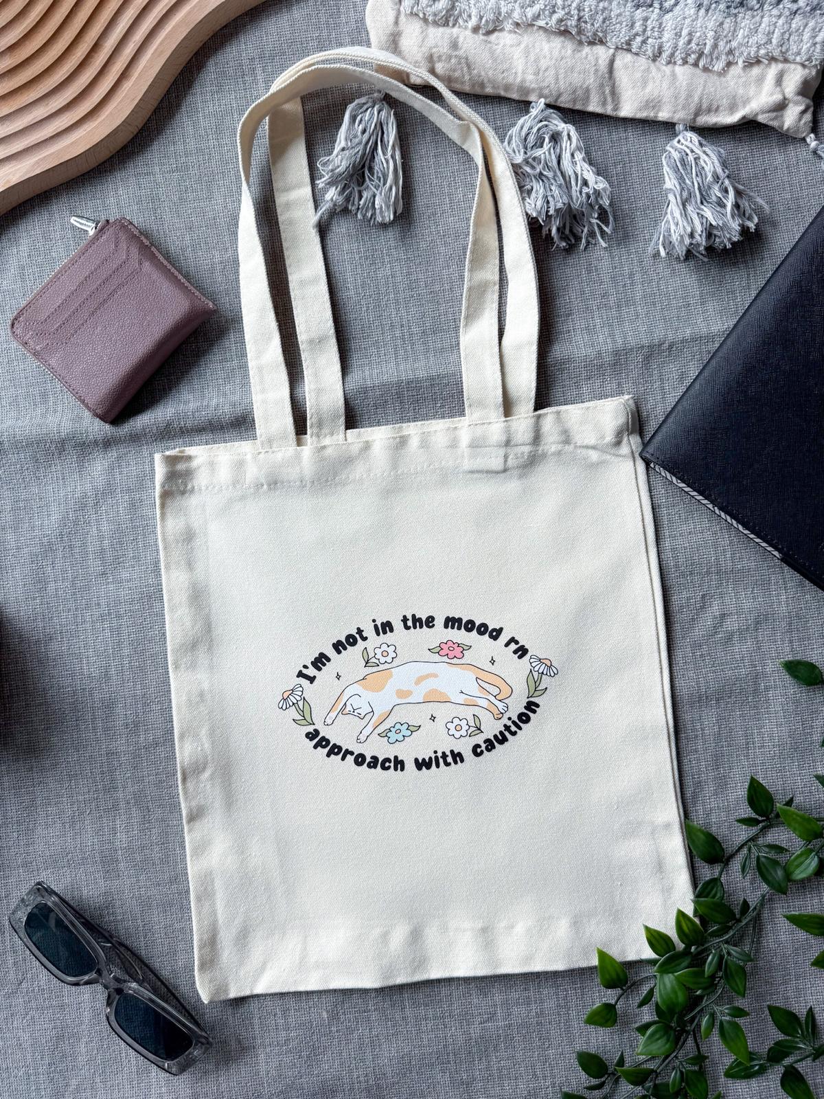 Cat Not in the Mood [Tote Bag]