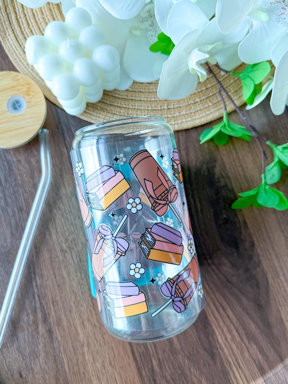 Floral Book & Coffee
