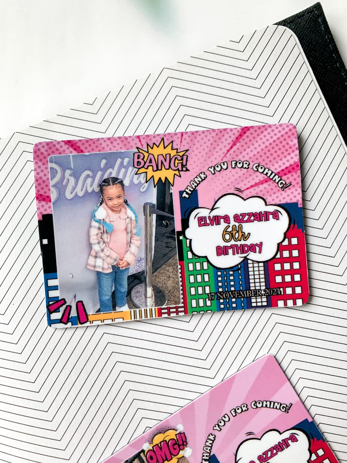 Children's Day ATM Size Magnet [Min. 8 Pieces]