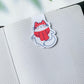 Sweater Winter Cat Magnetic Bookmark