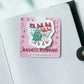 Fa La La Magnetic Bookmark