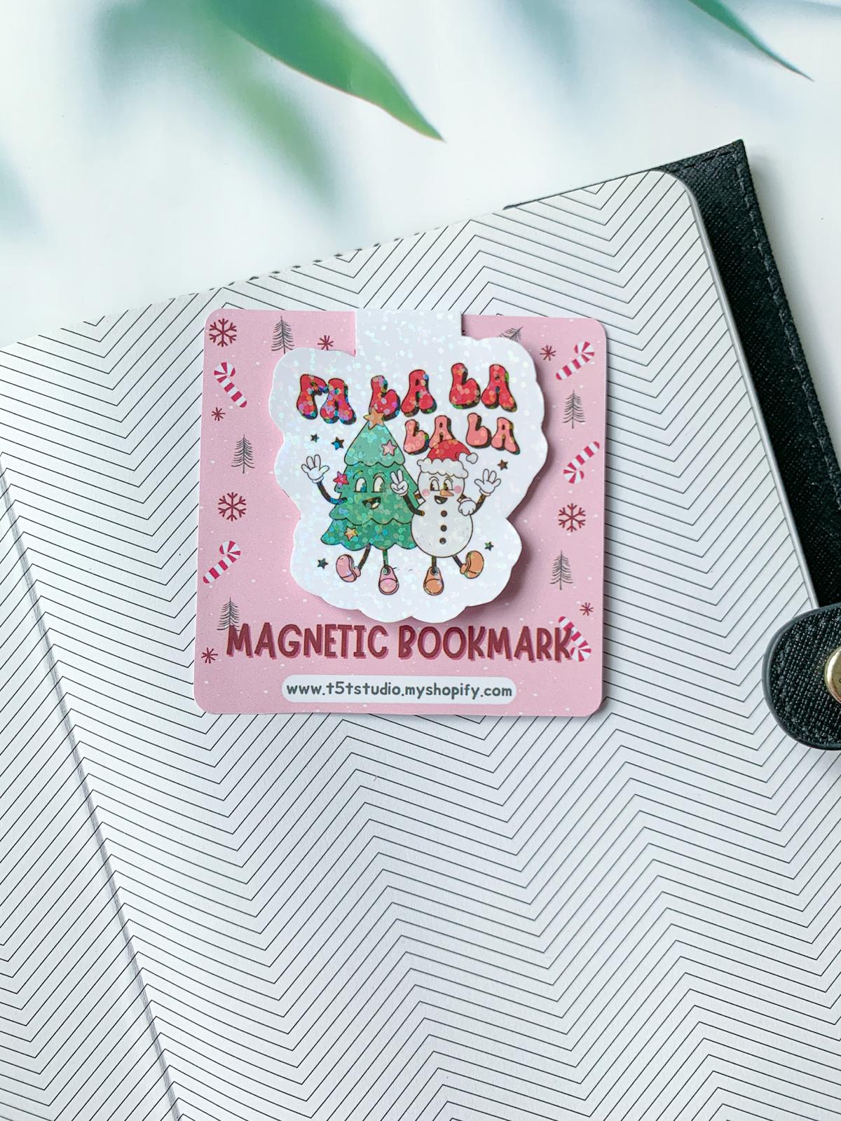 Fa La La Magnetic Bookmark