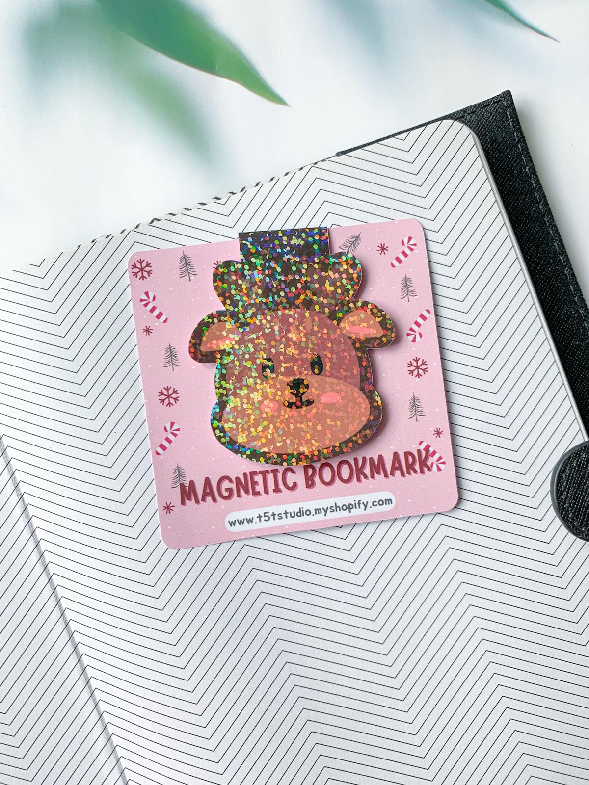 Reindeer Magnetic Bookmark