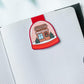 Winter Bookshop Magnetic Bookmark