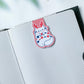 Reindeer Cat Magnetic Bookmark