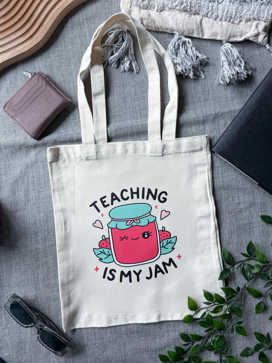 Teaching Is My Jam Tote Bag