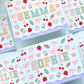 Letter Patch Name Sticker Sheet