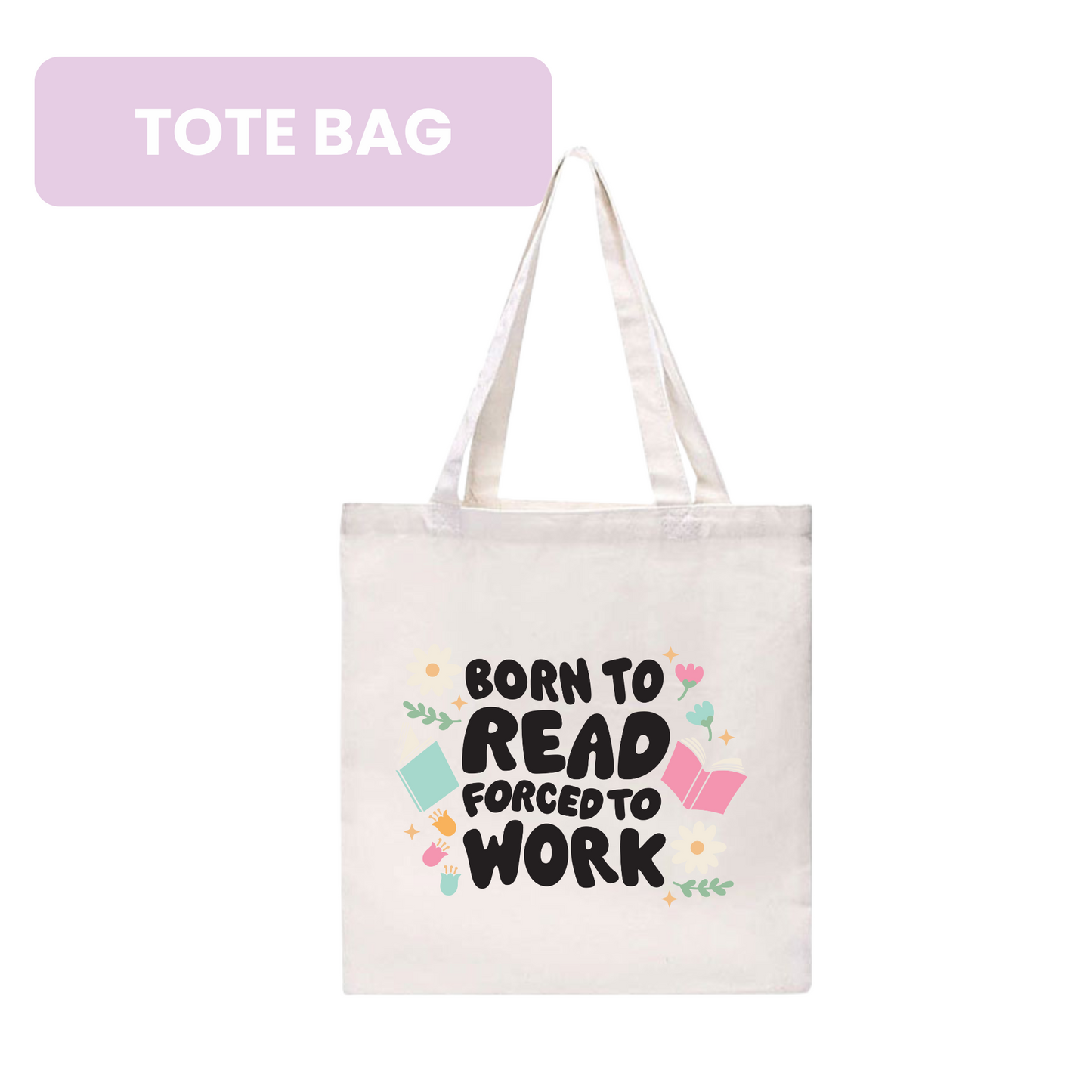 Born to Read [Tote Bag]