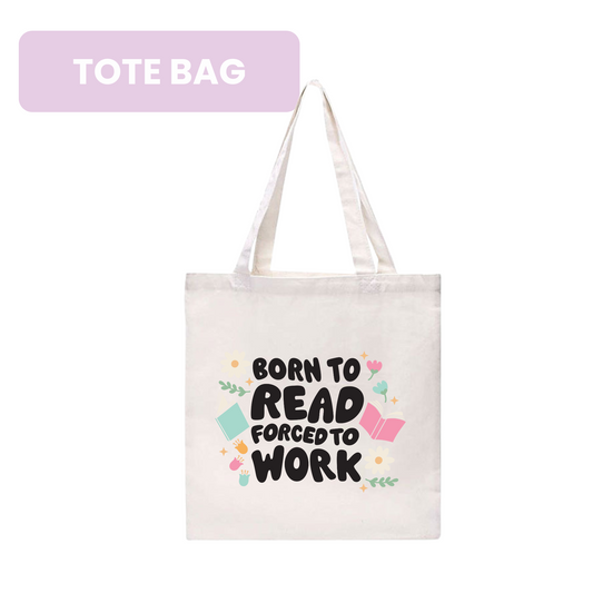 Born to Read [Tote Bag]