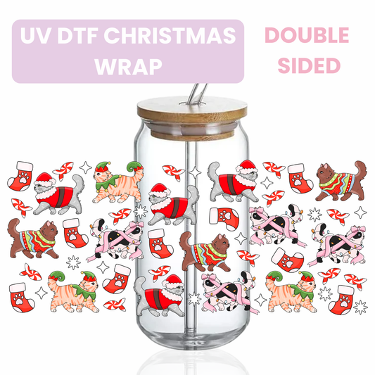 22oz Water Bottle - Christmas Collection