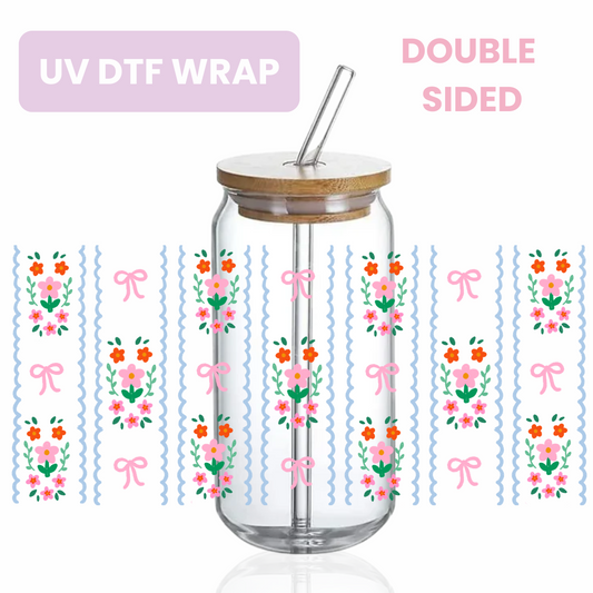 Floral Stripe