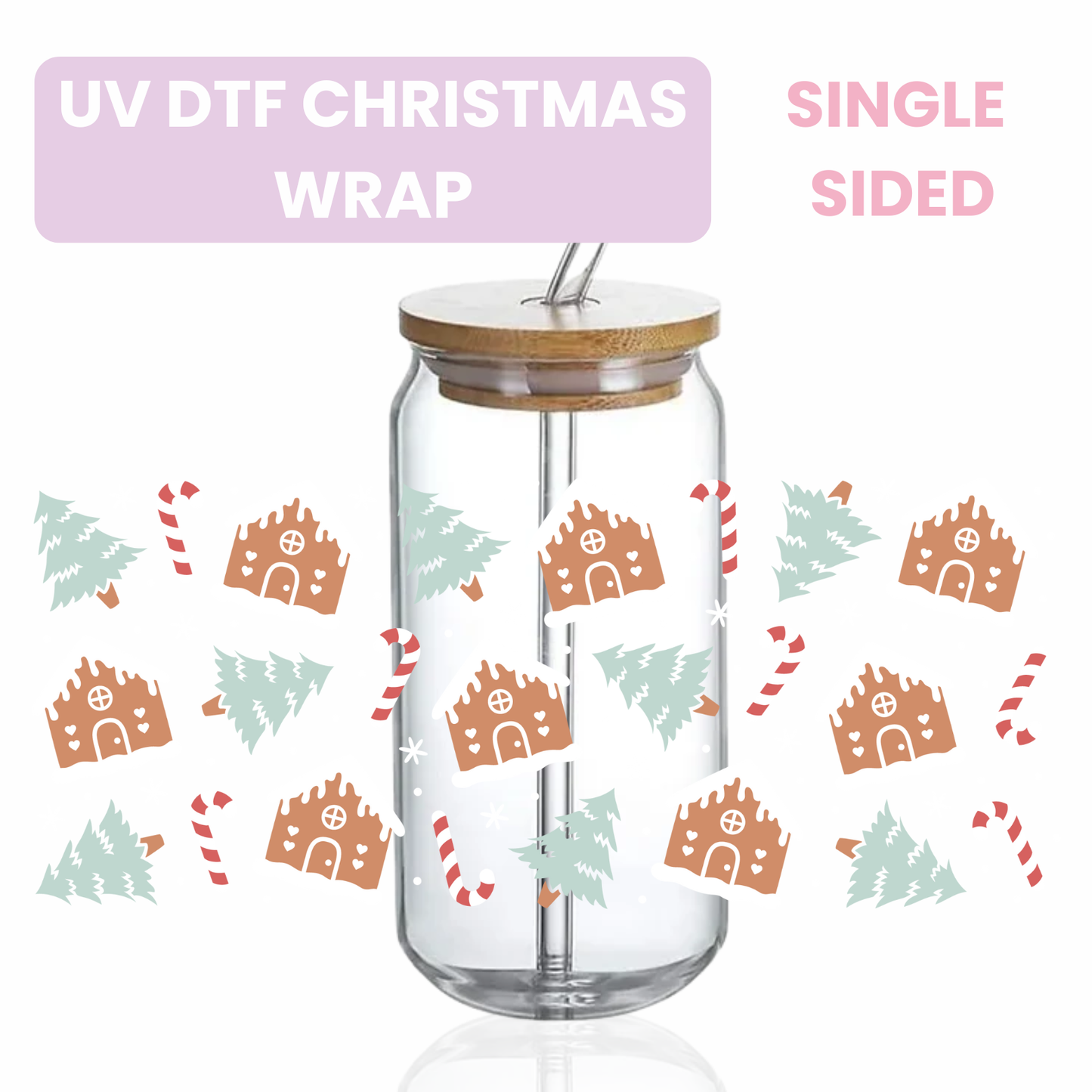 22oz Water Bottle - Christmas Collection