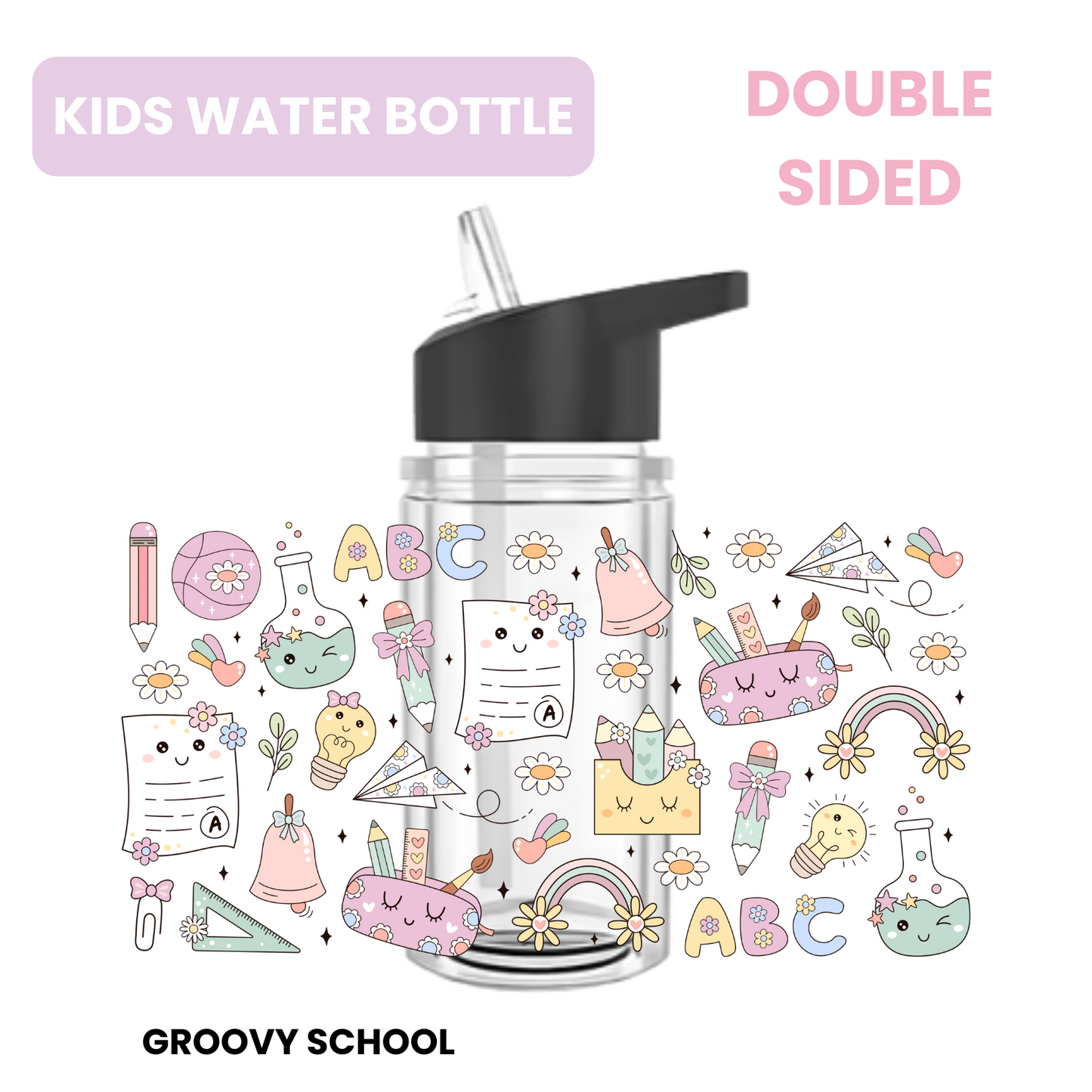 Kids Plastic Water Bottle